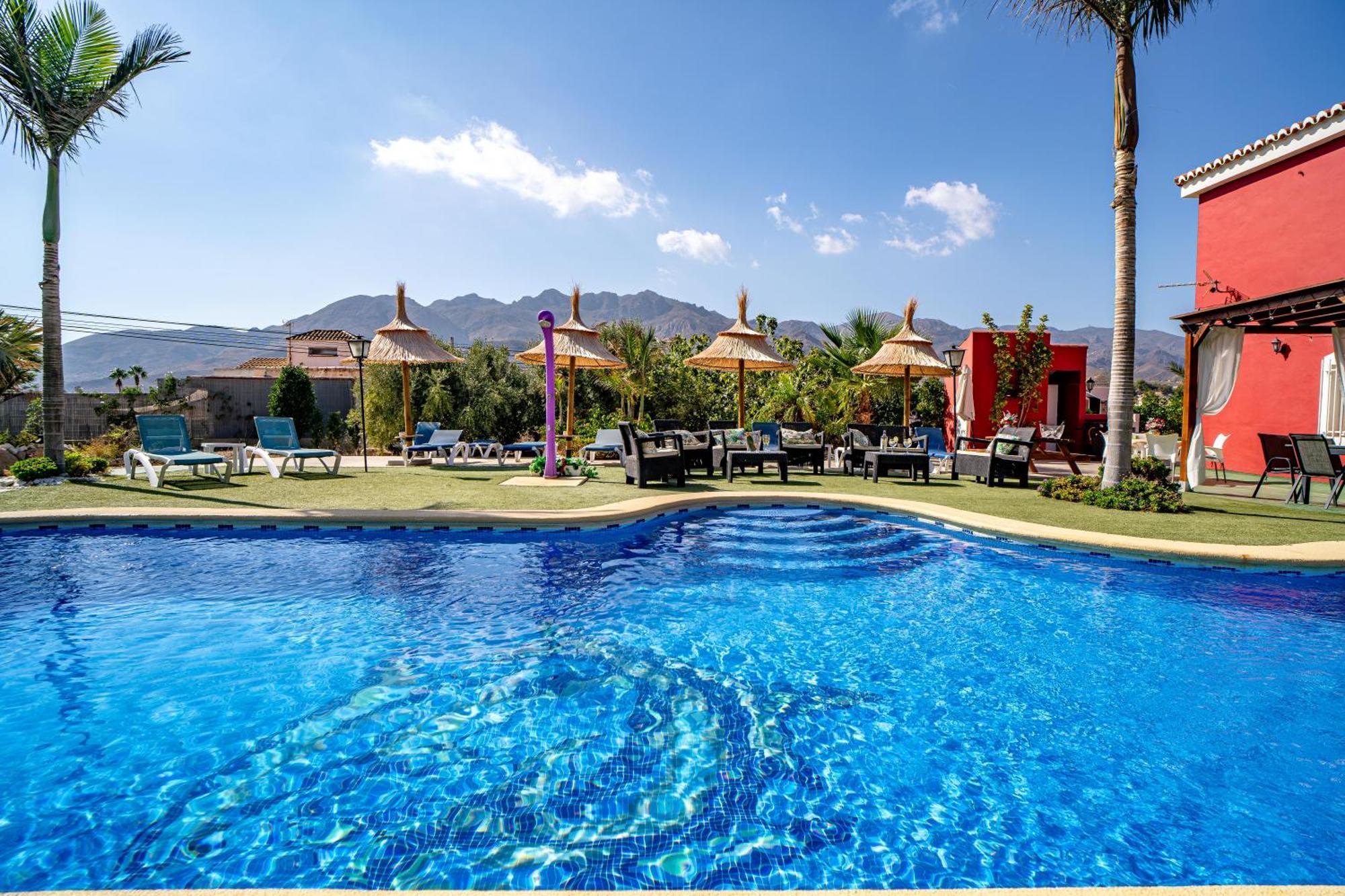Villa Adelina En Turre, Almeria, Villa De Lujo Con Piscina Privada Cerca De Las Playas De Mojacar Dış mekan fotoğraf